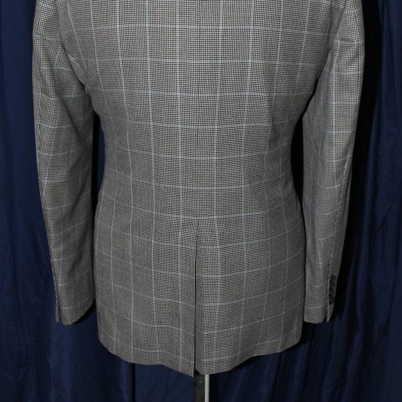 Brooks Brothers Fitzgerald Wool Silk Houndstooth - Picture 3 of 7